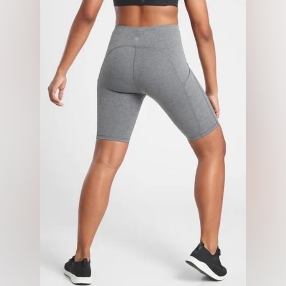 Athleta super stash 9” biker shorts - Picture 3 of 9